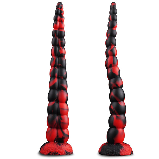 Kamanda 14.7“ Long Tentacle Dildo With Anal Beads - ADST