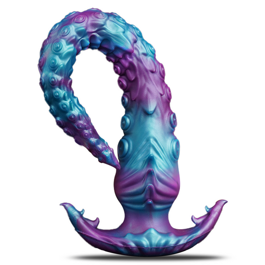 Binx 15.7" Long Tentacle Dildo Large Butt Plug with Anchor Base - ADST