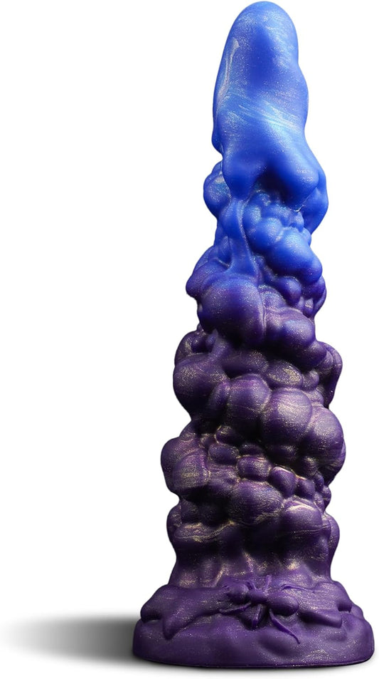 Linda 9.7" Ribbed Dildo Monster Dildo - ADST