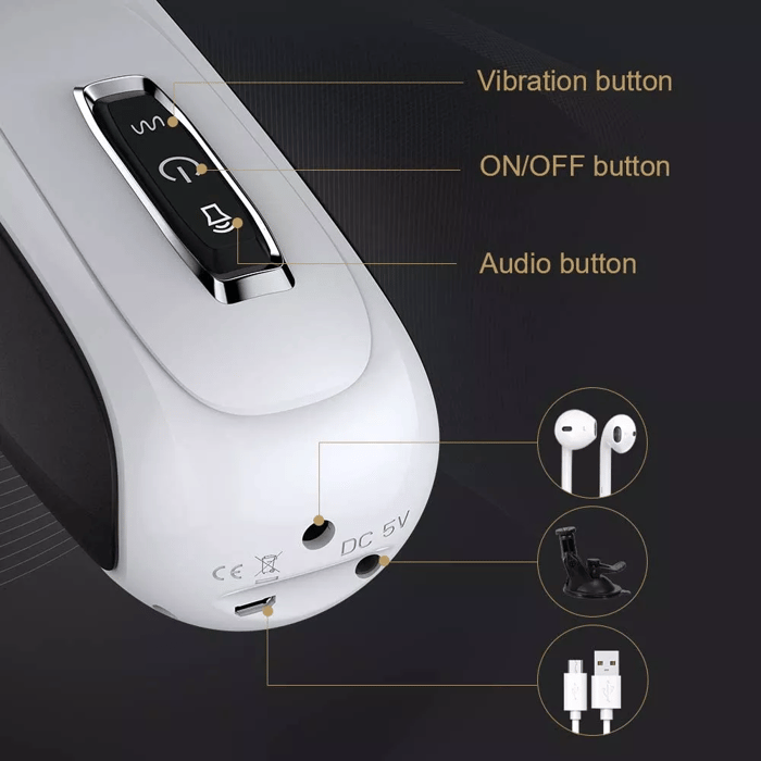 Anastasia Automatic Male Masturbator With 10 Thrusting & Rotating Modes - ADST