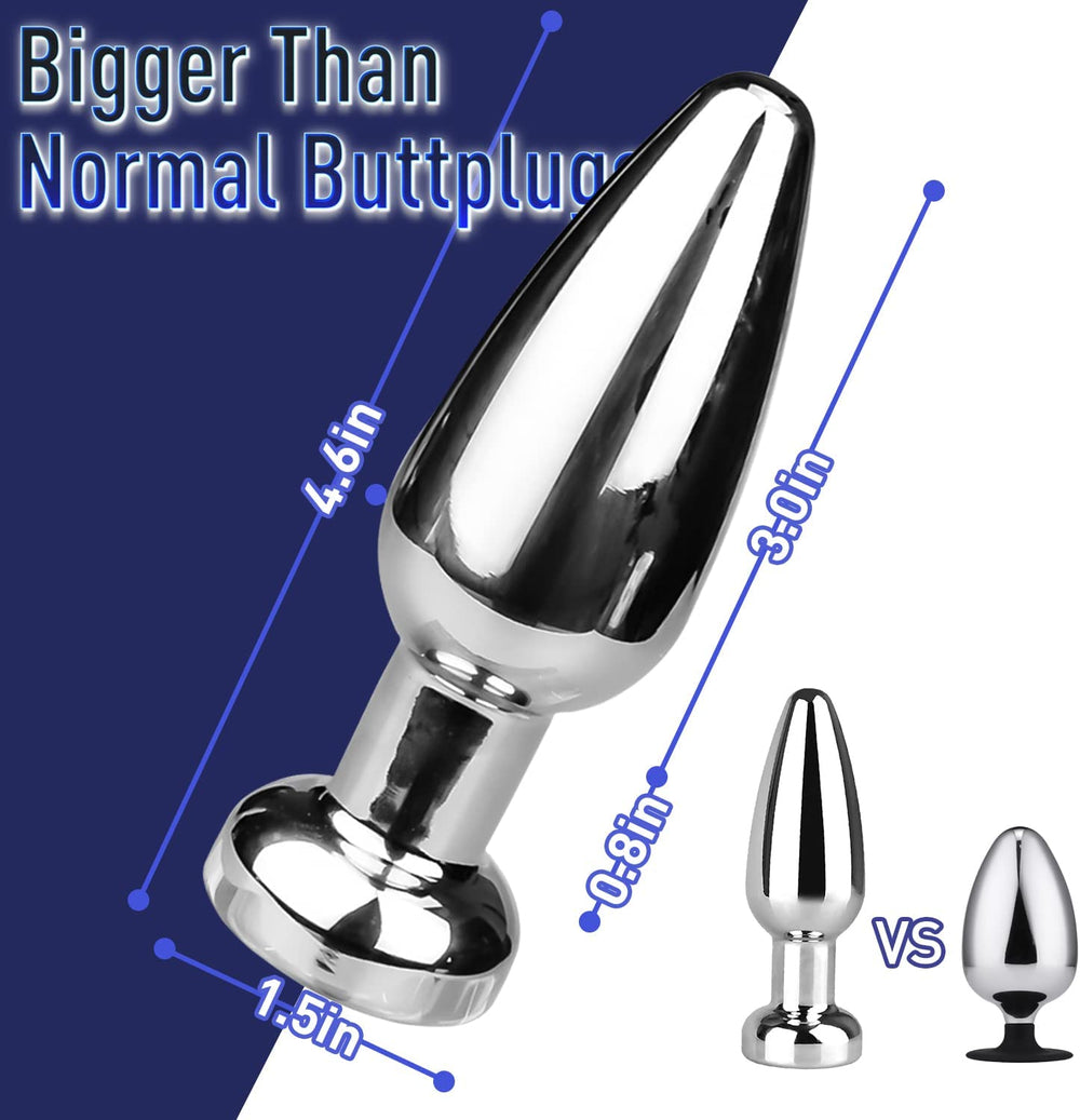Aaron Anal Vibrator & Butt Plug With 10 Vibration Modes - ADST