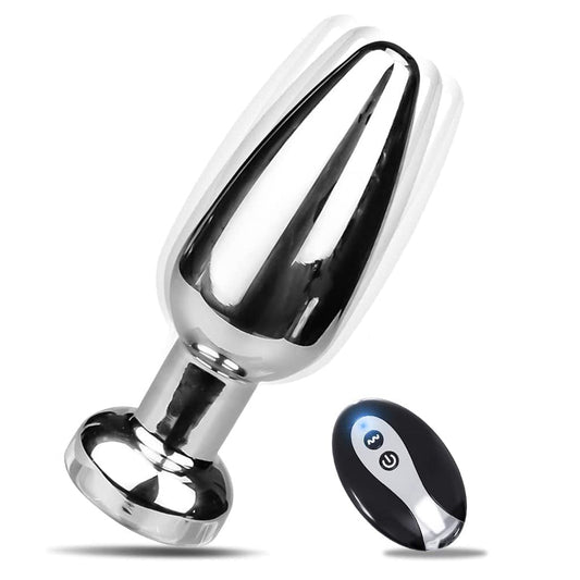 Aaron Anal Vibrator & Butt Plug With 10 Vibration Modes - ADST