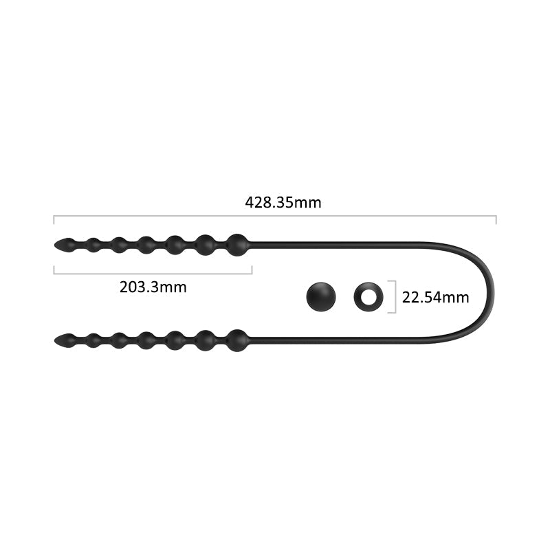 Fairy Rope-Anal Beads Cock Ring & Versatile BDSM Tool For Anal Stimulation - ADST