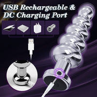 Serac - Butt Plug Anal Vibrator With 10 Vibrating Modes - ADST