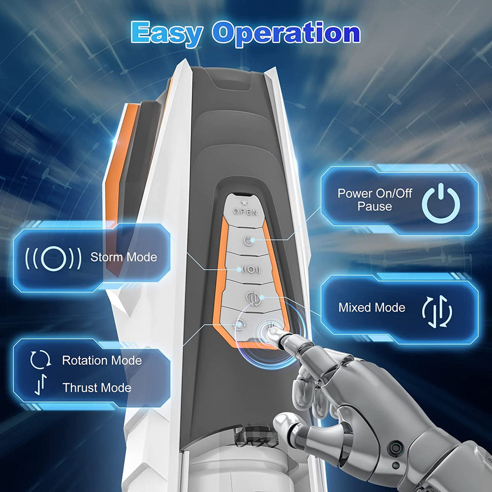 Starship Automatic Male Masturbator With Various Modes - ADST