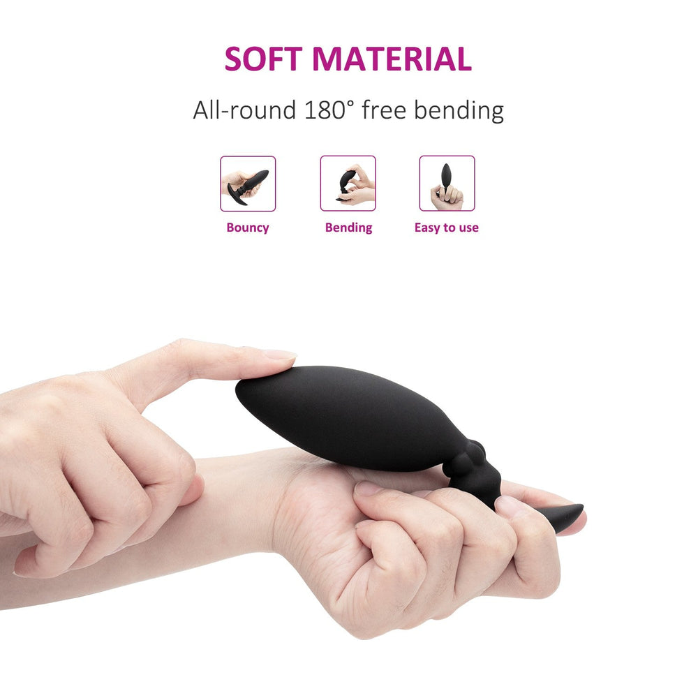 TP Premium Silicone Butt Anal Plug With 100% Silicone - ADST