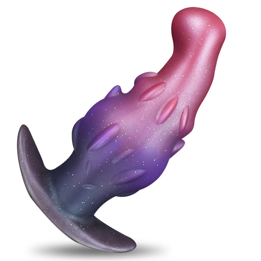 Purpurea Silicone Anal Plug Wearable With T-Base Design - ADST